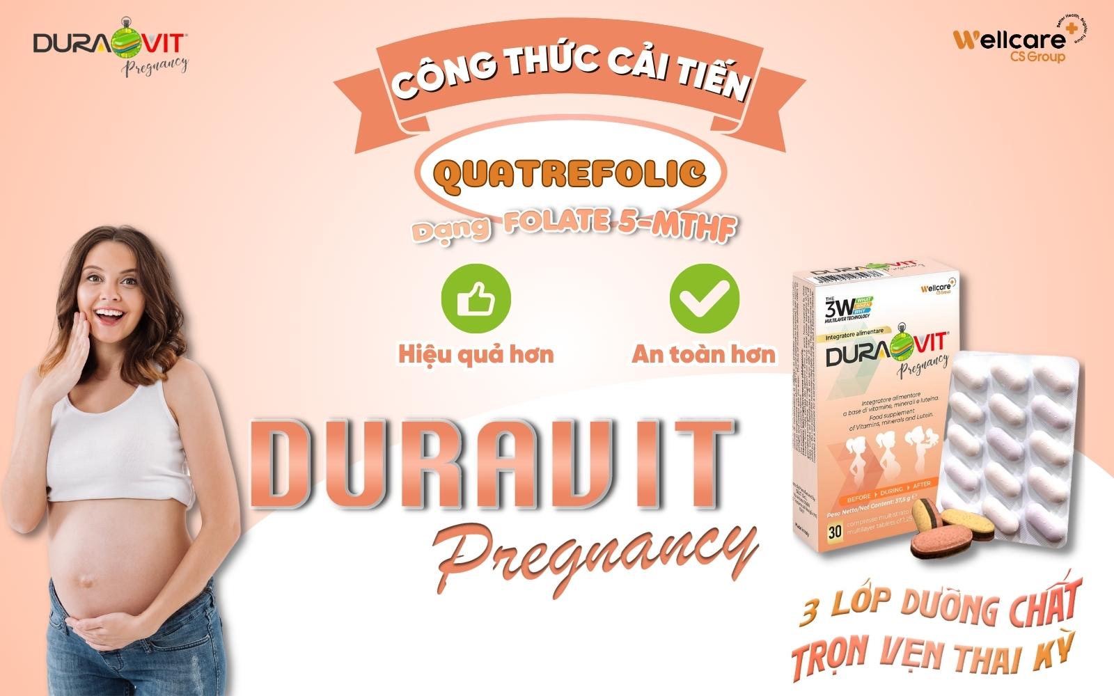 Cùng Duravit Pregnancy tìm hiểu về Quatrefolic
